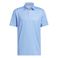 Adidas Ultimate365 Allover Print Polo [BLUE FUSION]