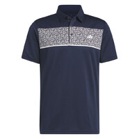 Adidas Chest Print Men's Polo [COLLEGIATE NAVY]
