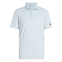 Adidas Ultimate Printed Mesh Polo Shirt [WON BLU/NVY]