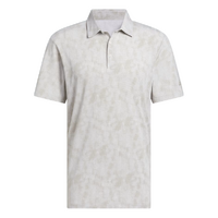 Adidas Textured Print Men's Polo [ALUM/PUTT]