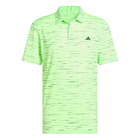 Adidas Glimmer Print Men's Polo [LIME BURST]