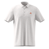 Adidas Ultimate Mesh Tango Print Men's Polo [WHT/ORG]