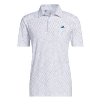 Adidas Ultimate Men's Polo [WHT/DUSK PET]