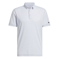 Adidas Ultimate Pencil Stripe Men's Polo [WHT/NVY]