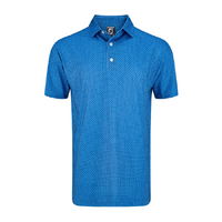 FJ Geo Print Men's Polo [MAR/NVY/WHT]