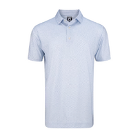 FJ Geo Print Men's Polo [WHT/BLU/NVY]