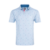 FJ Parachute Print Men's Polo [MIST]