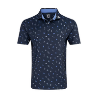 FJ Clam Bake Print Men's Polo [NAVY]