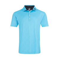 FJ Texture Print Men's Polo [POOL]