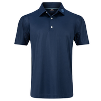 FJ Tonal Dot Print Men's Polo [NAVY]