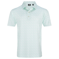 FJ Vintage Floral Men's Polo [WHT/SEA]