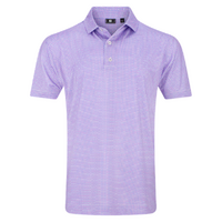 FJ Stellar Print Men's Polo [PNK/VIO/WHT]