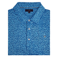 Callaway Cabot Men's Polo Shirt [MED BLU/IBZ BLU]