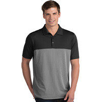 Antigua SS Venture Polo - Black