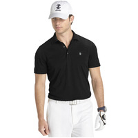 IZOD Solid Grid Polo - Black