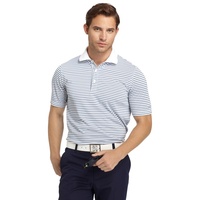 IZOD Feeder Stripe EDI Polo - Bright White