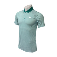 Nike Victory Mini Stripe LC Polo - Rio Teal/White