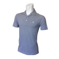 IZOD Greenie Feeder Stripe Polo - Midnight