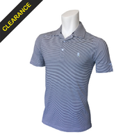 IZOD Greenie Feeder Stripe Polo - Midnight
