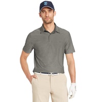 IZOD SS Stretch Title Holder Polo - Smoked Pearl
