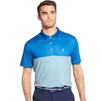 IZOD End On End Stripe Polo - True Blue