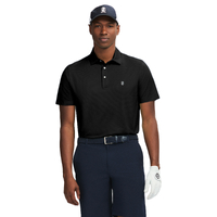 IZOD Mesh Men's Polo [BLACK]