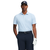 IZOD Golf Small Print Men's Polo [BRIGHT WHITE]