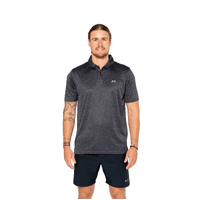 Oakley Hydrolix Galaxy Men's Polo [BLACKOUT]