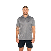 Oakley Hydrolix Galaxy Men's Polo [GRANITE]