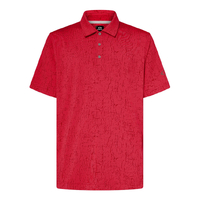 Oakley Resist Jacquard Men's Polo [HIBISCUS]