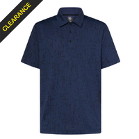 Oakley Resist Jacquard Men's Polo [ABYSS]