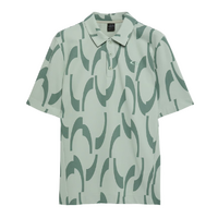 Oakley Tile O Men's Polo [FADED GREEN]