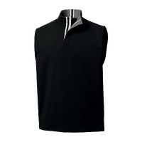FJ Stretch Jersey 1/4 Zip Vest [Black]