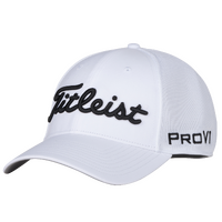 Titleist Tour Sports Mesh Cap [WHT/BLK]