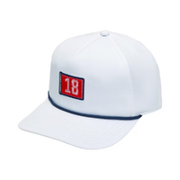 FJ 5 Panel 18th Golf Cap [WHITE]