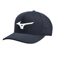 Mizuno Tour Vent Snapback Cap [NVY/WHT]