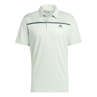 Adidas Core Chest Print Men's Polo [LINEN GREEN]