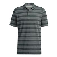 Adidas Two-Colour Men's Striped Polo [GREEN]