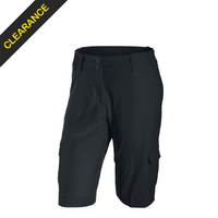Nike Ladies Tech Long Sport Shorts - Black