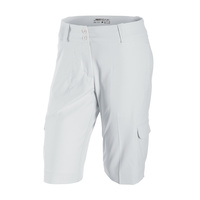 Nike Ladies Tech Long Sport Shorts - White