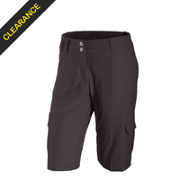 Nike Ladies Tech Long Sport Shorts - Black Tea