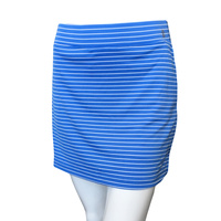 IZOD Stripe Knit Skort - Blue Revival