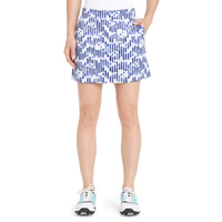 IZOD Printed Knit Skort - Bright White