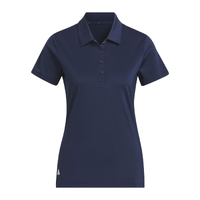 Adidas Women's Solid Short Sleeve Polo [COLL NAVY]
