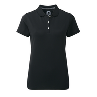 FJ Stretch Pique Women's Polo [BLACK]