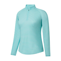 FJ Quarter Zip LS Women's Sun Protection Shirt [AQUA]