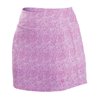 FJ Aerial Knit Skort [BERRY ANIMAL PRINT]