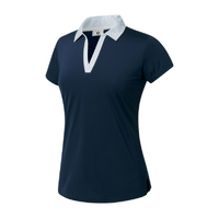 FJ Cap Sleeve Print Women's Shirt [NVY/SKYWAY]