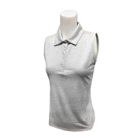 IZOD Sleeveless Heather Ladies Polo - High Rise