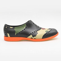 Biion Oxford Mens Shoes - Camo